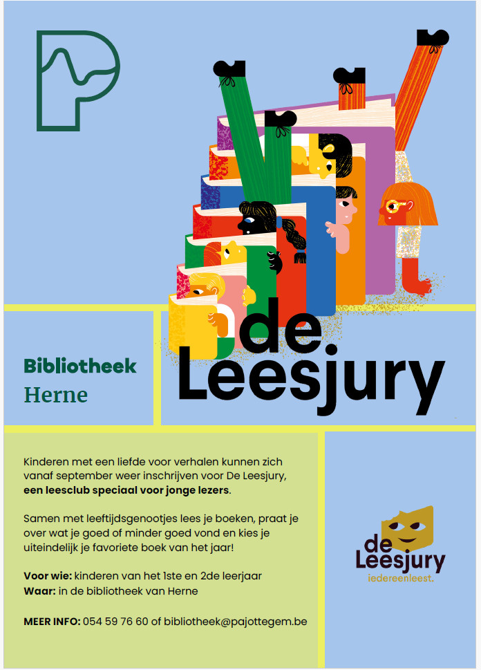 de leesjury 1ste en 2de leerjaar p1
