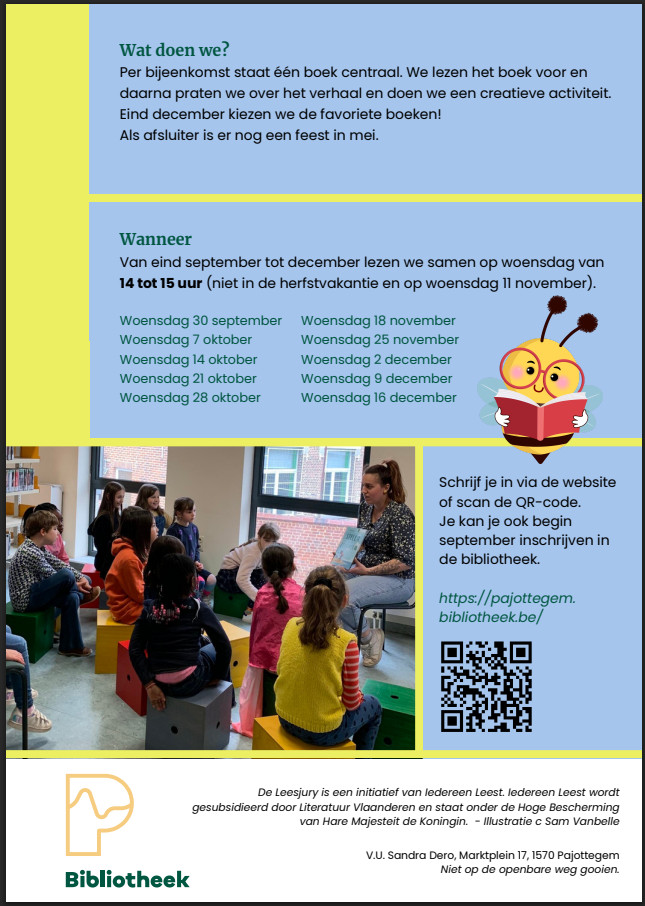 de leesjury 2de en 3de kleuterklas p2